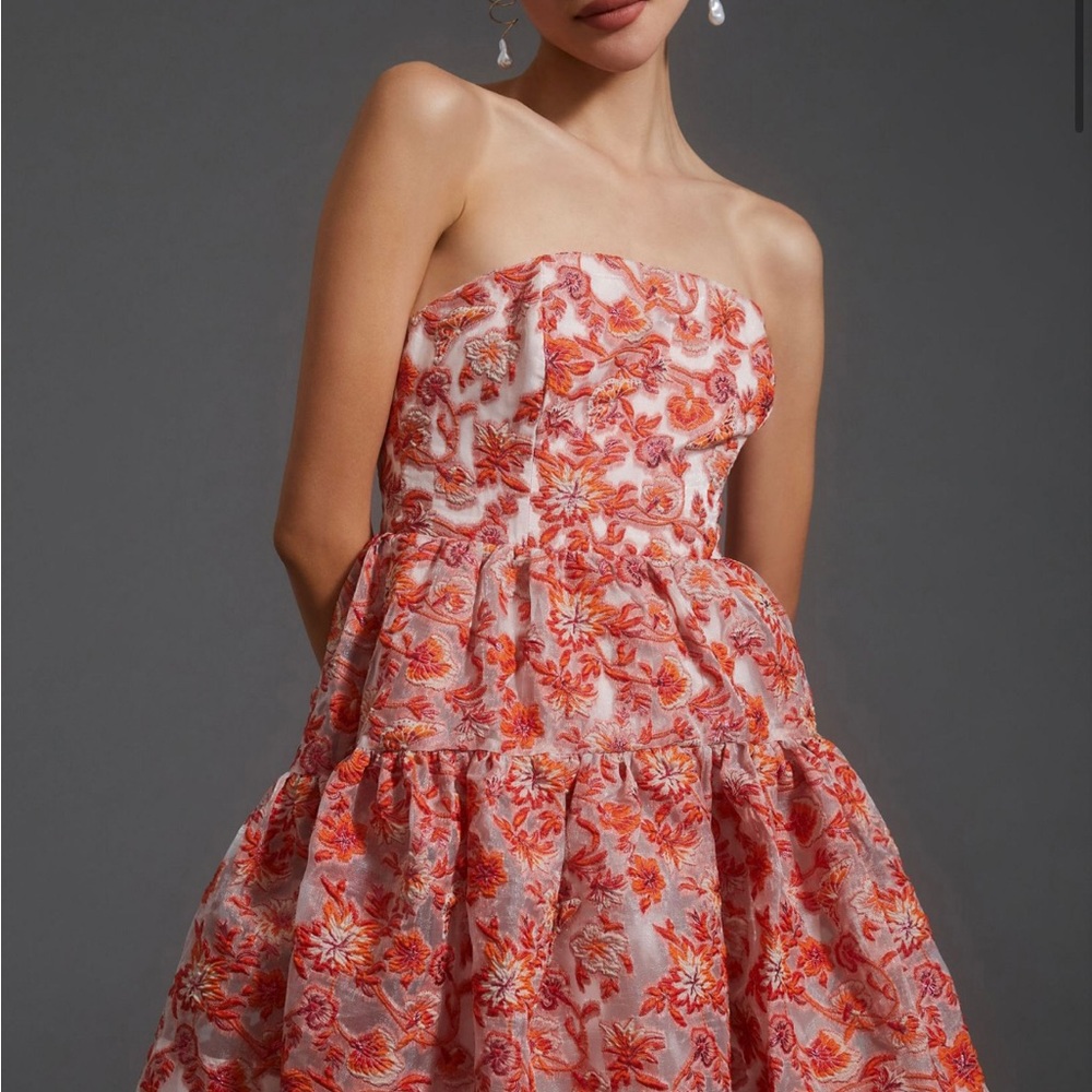 Anthropologie Maeve strapless dress!